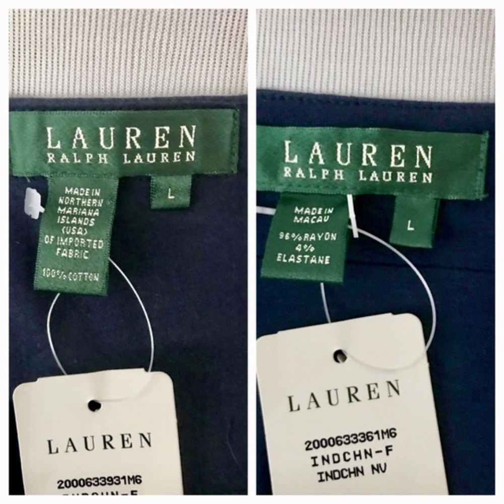 Lauren Navy Knit Halter Top and Handkerchief Skirt - Picture 7 of 9